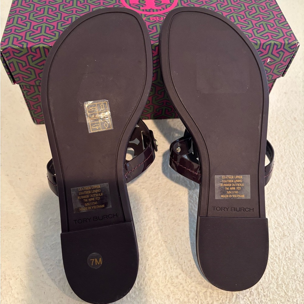 Tory Burch Miller Patent leather sandals - Picture 9 of 15